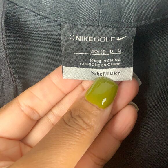 Nike Golf Pants Men's 36x30 Black Standard Dri-Fit Stretch Performance Victory - Picture 4 of 8